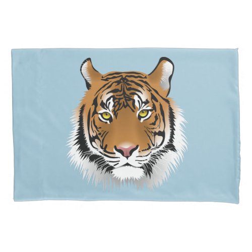 Tiger And Unicorn Pillowcase
