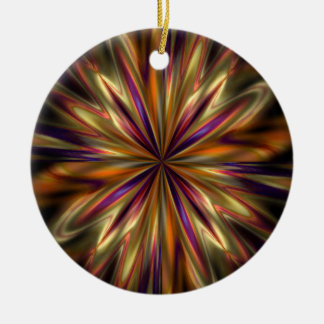 Tiger Anemone Ceramic Ornament