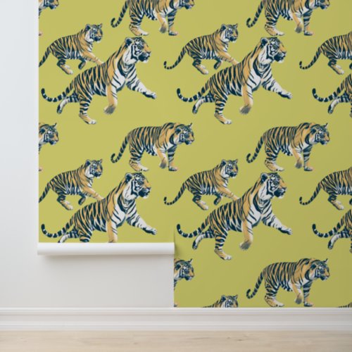 Tiger Animal Pattern Jungle Wallpaper