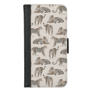 Tiger Animal Pink Modern iPhone 8/7 Wallet Case