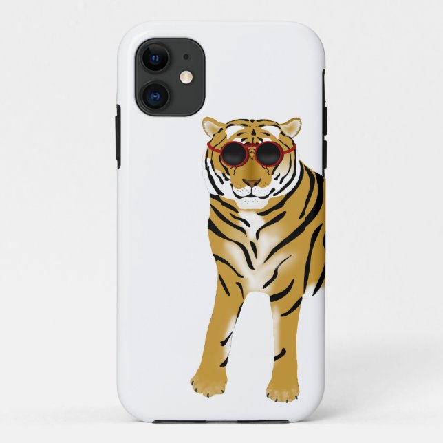 Tiger Apple iPhone 11 Case (Back)