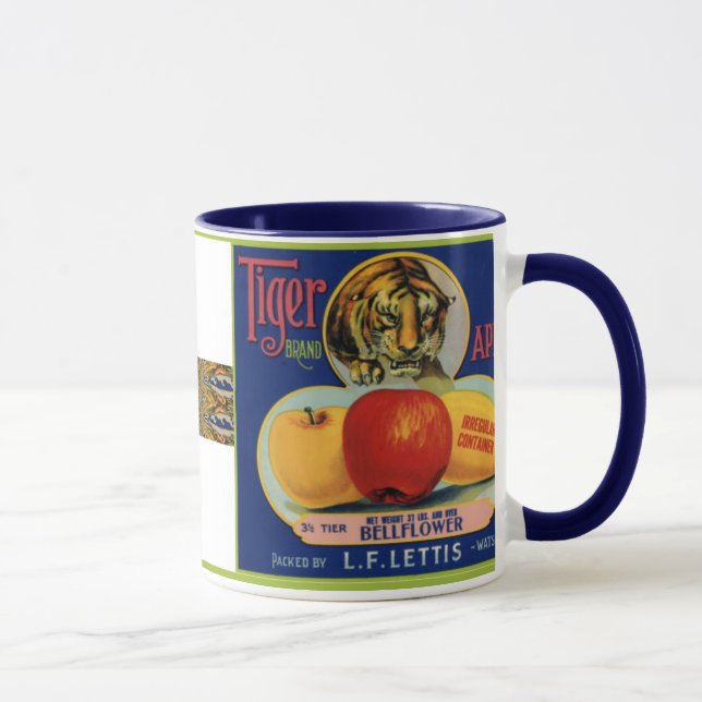 Tiger Apples Mug (Right)