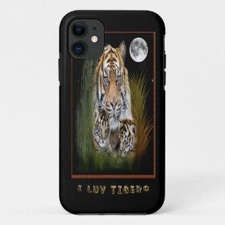 tiger art iPhone 11 case