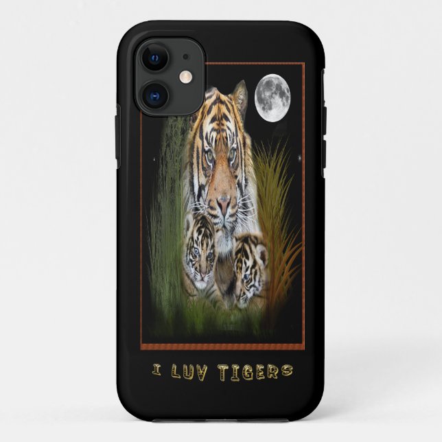 tiger art Case-Mate iPhone case (Back)