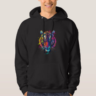 Tiger art hoodie