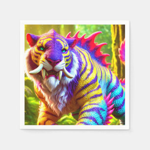 Tiger Art Napkins