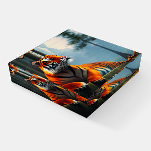 Tiger Art Paperweight