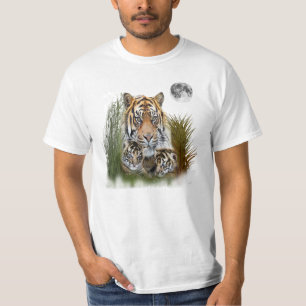 Tiger art t-shirts