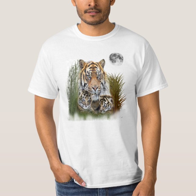 Tiger art t-shirts (Front)