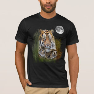 Tiger art t-shirts