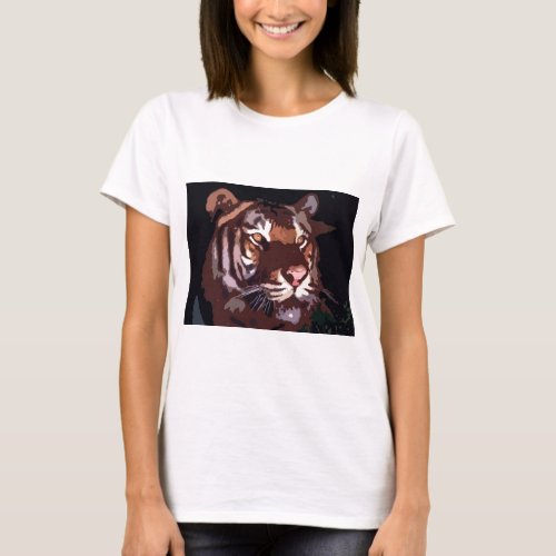 Tiger Art _ Wild Cats T_Shirt