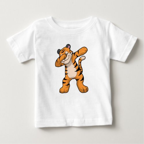 Tiger at Hip Hop Dance Dab Baby T_Shirt