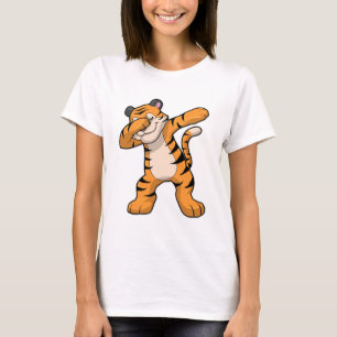 Tiger at Hip Hop Dance Dab T-Shirt