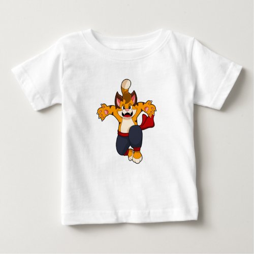 Tiger at Martial arts Karate Baby T_Shirt