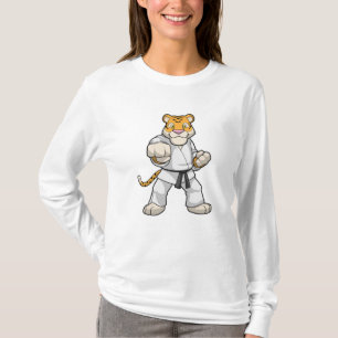 Tiger at Martial arts Karate T-Shirt