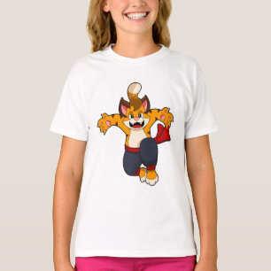 Tiger at Martial arts Karate T-Shirt