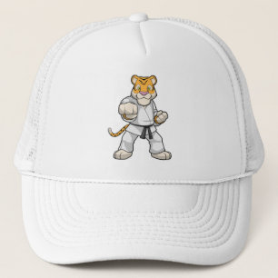 Tiger at Martial arts Karate Trucker Hat
