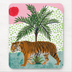 Tiger at Sunrise Mouse Pad