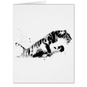 Tiger Attacking (Front)