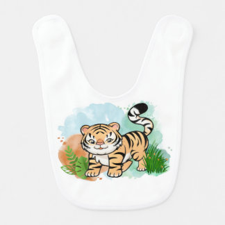 Tiger Baby Bib