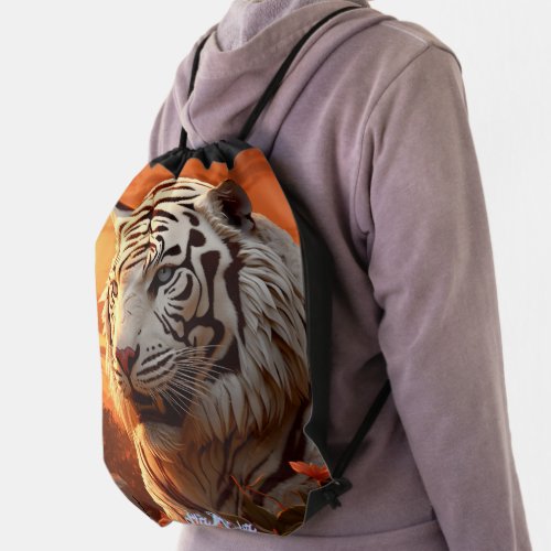 tiger backpacks drawstring bag