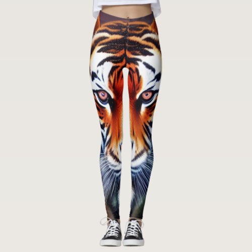 Tiger Bait All_Over_Print Leggings
