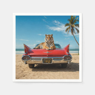 Tiger Balm By the Sea No 2 Napkins