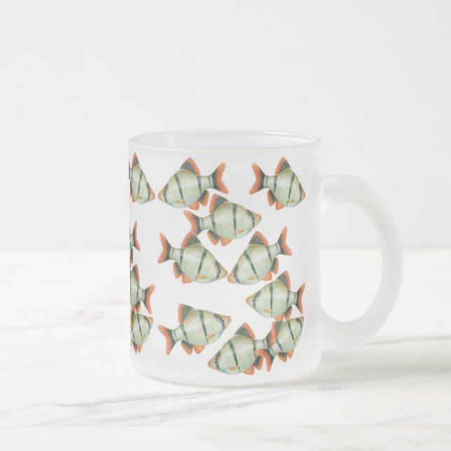 Tiger Barbs Aquarium Fish Mug (Right)