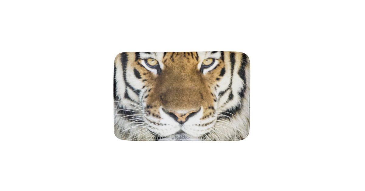 Tiger Bath Mat Zazzle