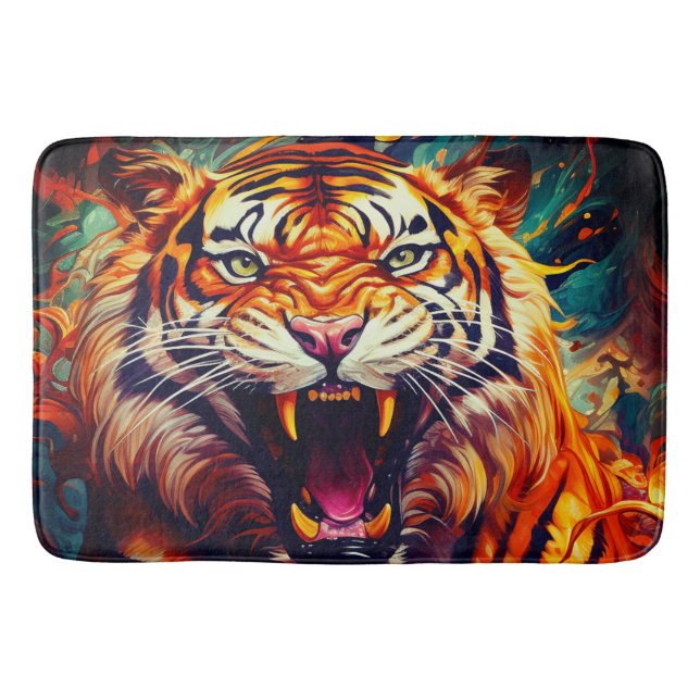 Tiger Bath Mat (Front)