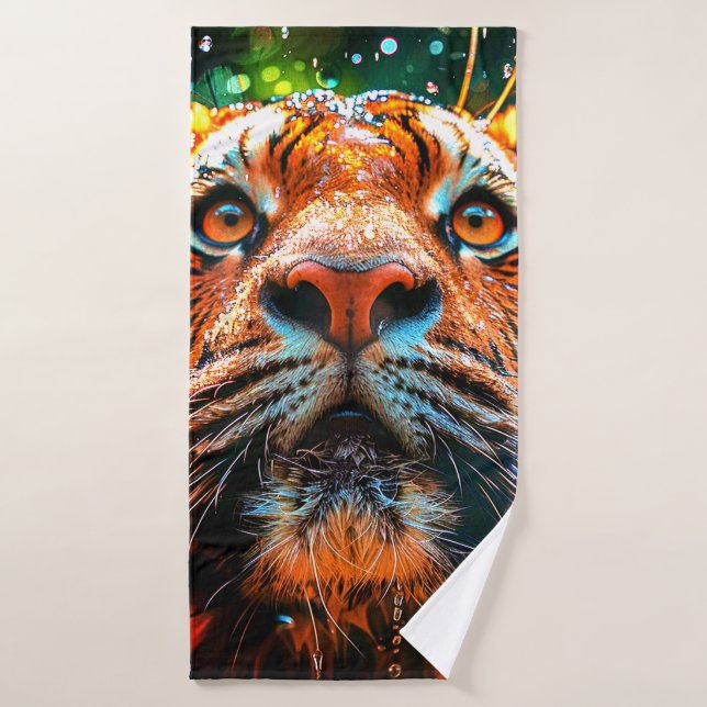 Tiger Bath Towel (Bath Towel)