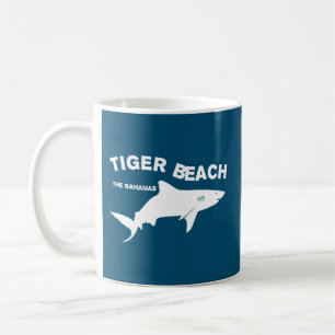 Tiger Beach - The Bahamas   Diving With Sharks Coffee Mug