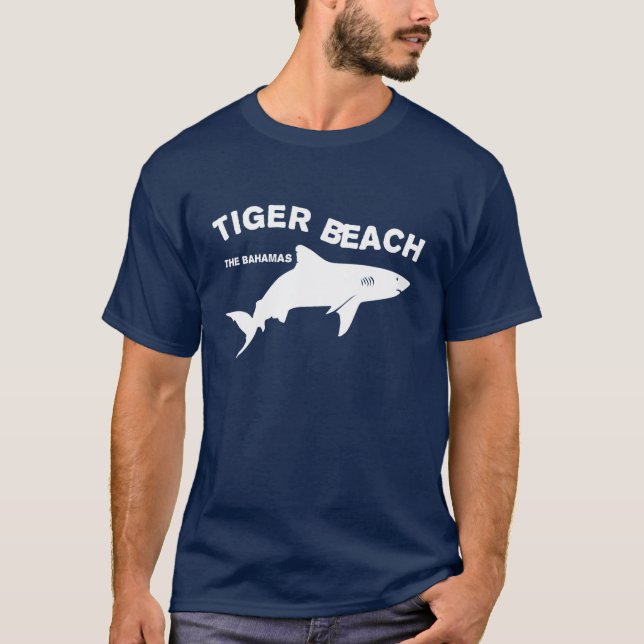 Tiger Beach - The Bahamas | Diving With Sharks T-Shirt (Front)
