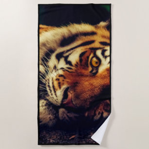 Tiger Beach Towel