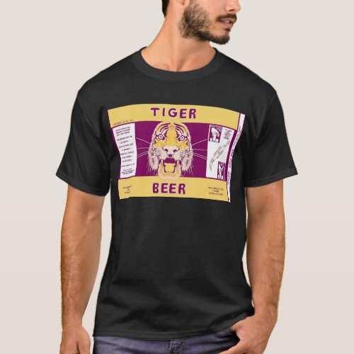 Tiger Beer Manhattan Brewing Chicago Illinois Can T_Shirt