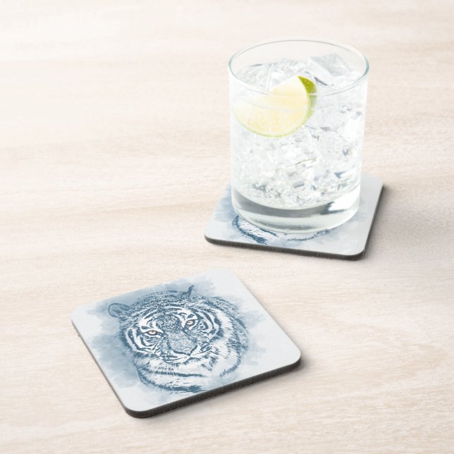 tiger beverage coaster (Right Side)