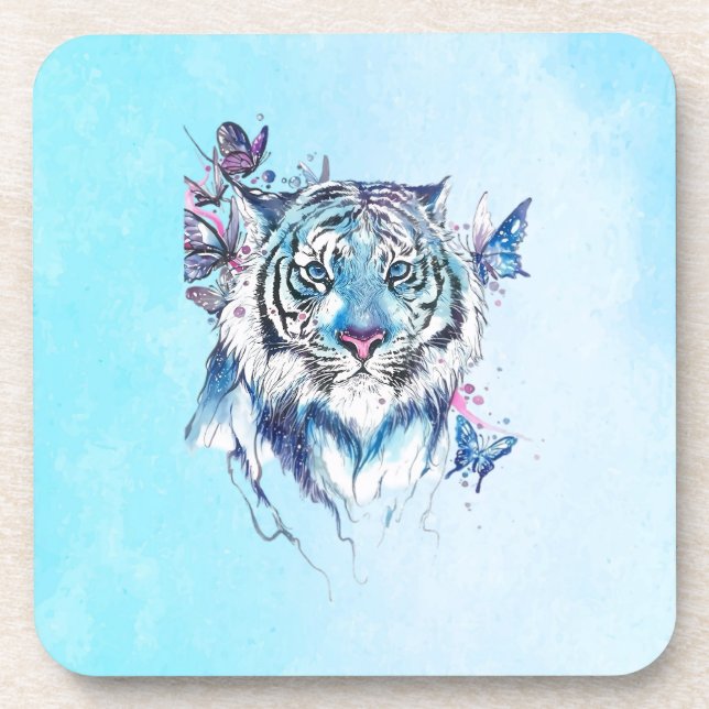 Tiger Beverage Coaster (Front)