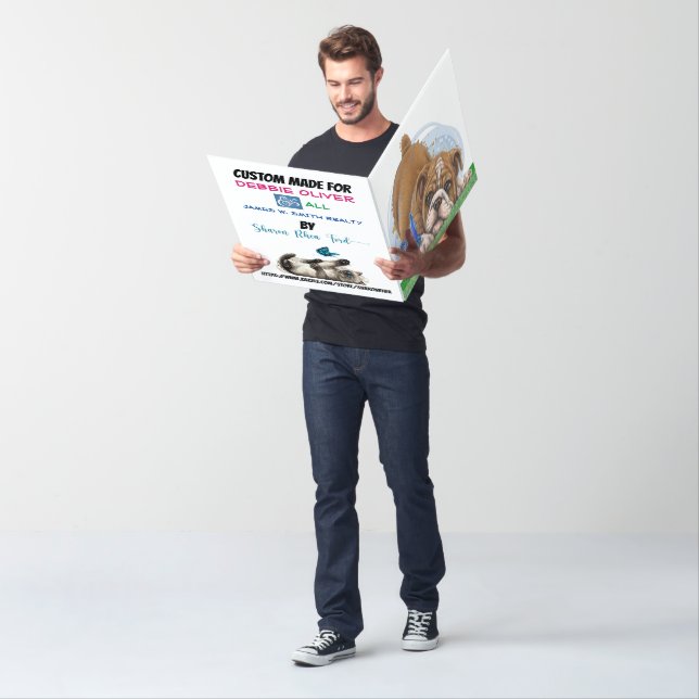 Tiger Big Card - See Back  (In Situ)