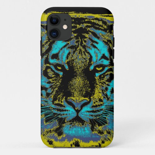 Tiger _ Big Cat 3 iPhone 11 Case