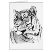 Tiger Birthday Card (Front)