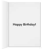 Tiger Birthday Card (Inside (Right))