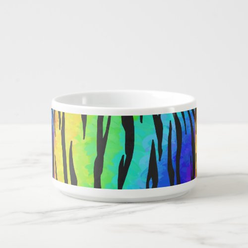 Tiger Black and Rainbow Gifts Bowl