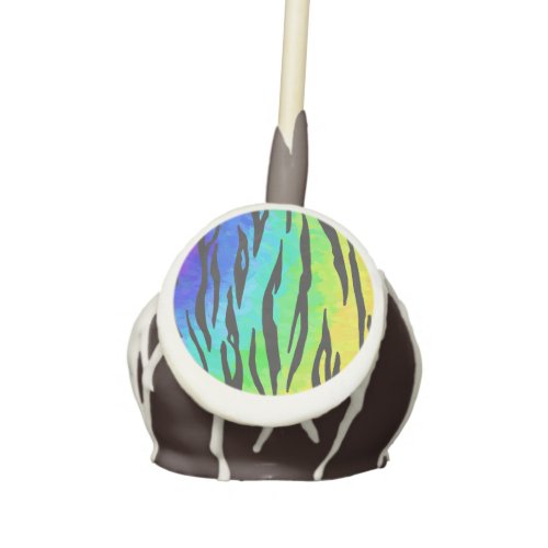Tiger Black and Rainbow Gifts Cake Pops