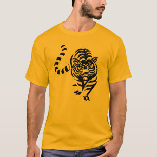 Tiger black and yellow T-Shirt