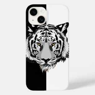 Tiger Black White Case-Mate iPhone 14 Case