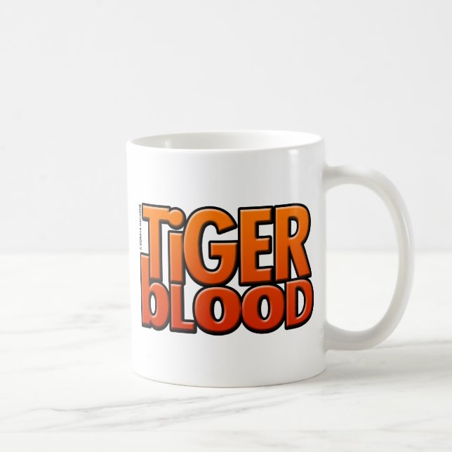 Tiger Blood Magazine Coffee Mug (Right)