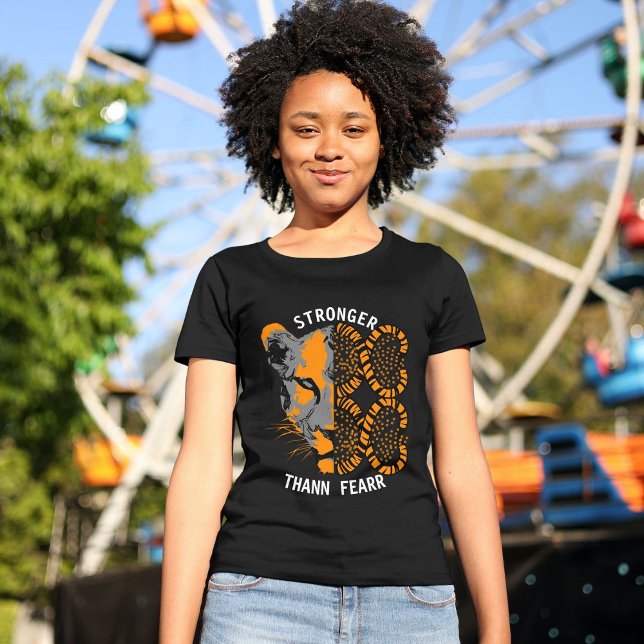 Tiger Boldness Stronger Than Fear T-Shirt (Creator Uploaded)
