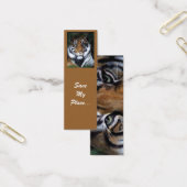Tiger bookmark, Save My Place (Office)