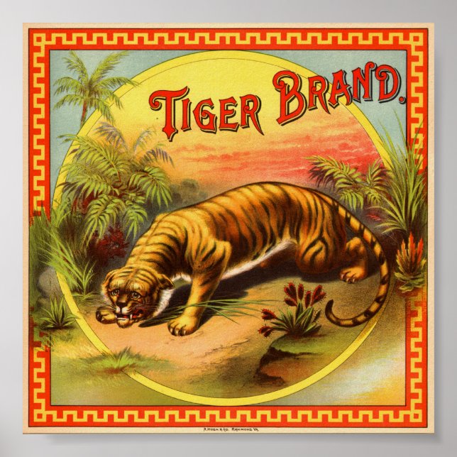 Tiger Brand 1900 Poster (Front)