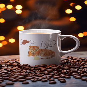 Tiger & Bunny Mug– Cute Animal comedic Giant Coffee Mug